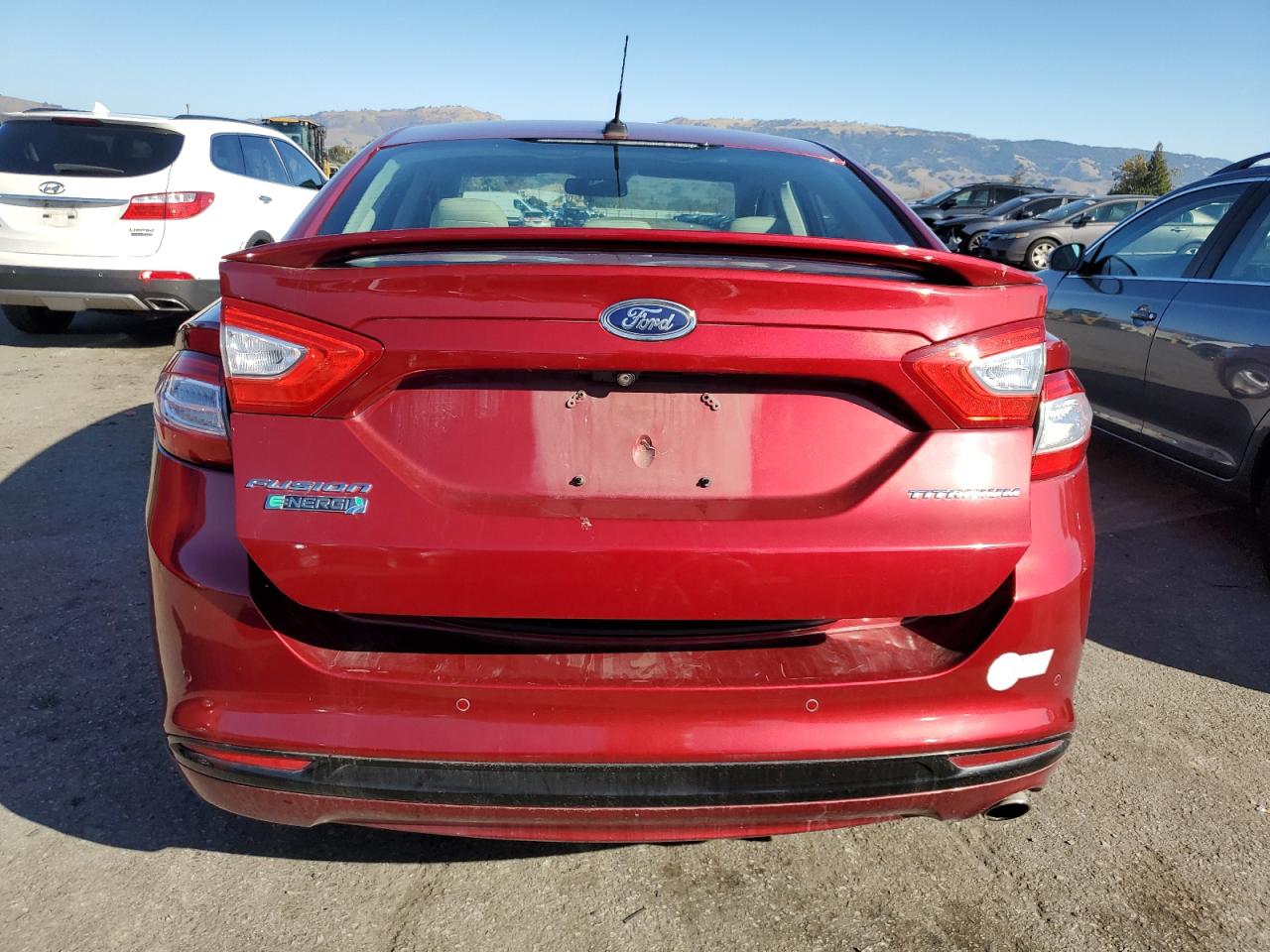 Lot #3030388464 2015 FORD FUSION TIT