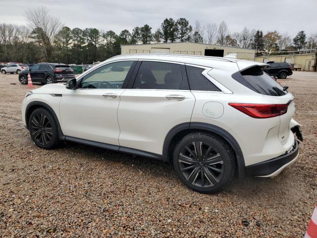 INFINITI QX50 LUXE 2021 white  gas 3PCAJ5BB5MF107999 photo #3