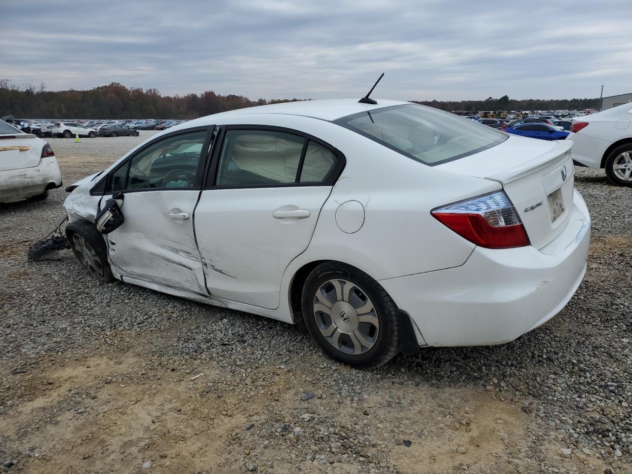 Lot #3027004820 2012 HONDA CIVIC HYBR