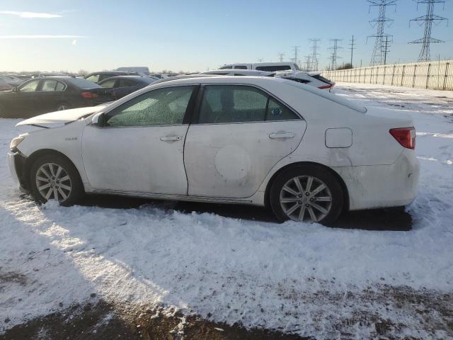 TOYOTA CAMRY HYBR 2014 white  hybrid engine 4T1BD1FK1EU099175 photo #3