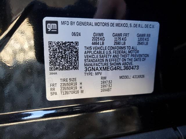 2024 CHEVROLET EQUINOX RS - 3GNAXMEG4RL360473