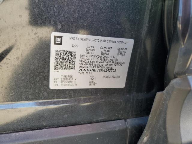 2021 CHEVROLET EQUINOX PR 2GNAXNEV8M6142702