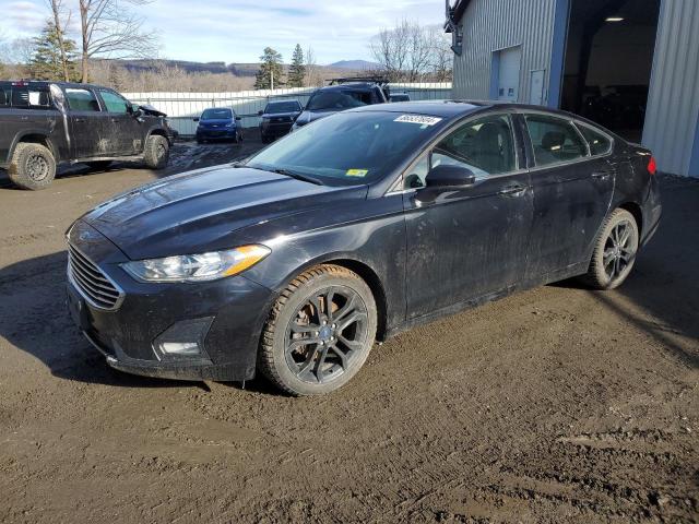 FORD FUSION SE 2019 black  gas 3FA6P0HD3KR227883 photo #1