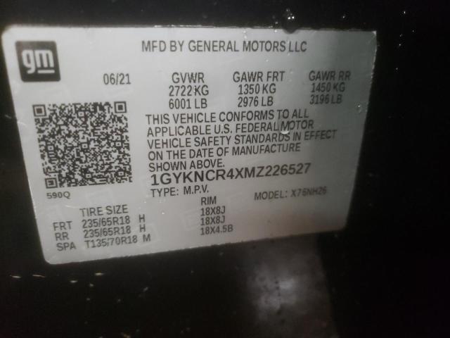 2021 CADILLAC XT5 PREMIU - 1GYKNCR4XMZ226527
