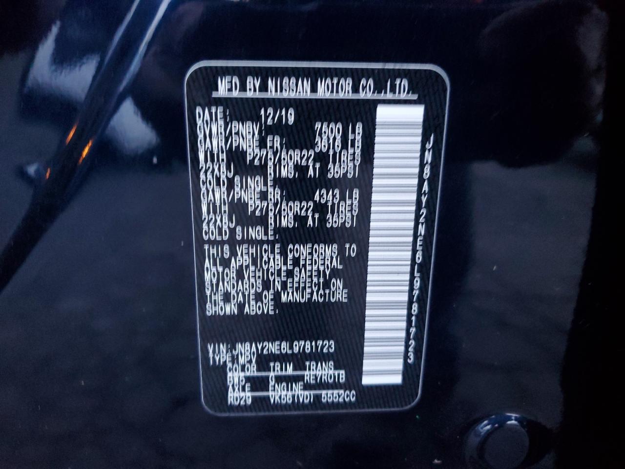 NISSAN ARMADA PLATINUM