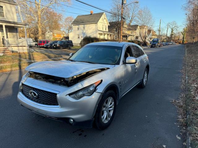 INFINITI QX70 2017 silver 4dr spor gas JN8CS1MW0HM415243 photo #3