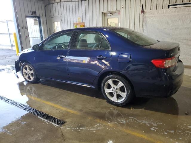 TOYOTA COROLLA LE 2011 blue  gas 2T1BU4EE4BC648782 photo #3