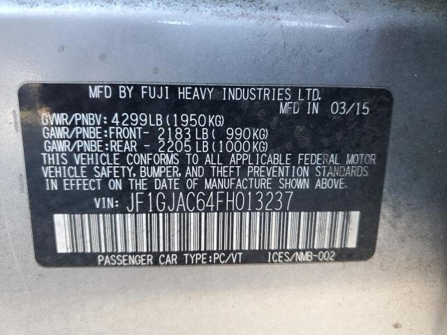 2015 SUBARU IMPREZA PR - JF1GJAC64FH013237