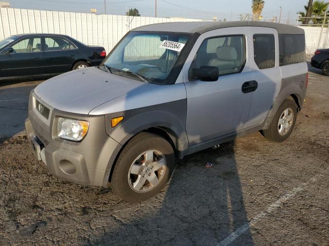 HONDA ELEMENT EX 2003 silver  gas 5J6YH18593L021346 photo #1