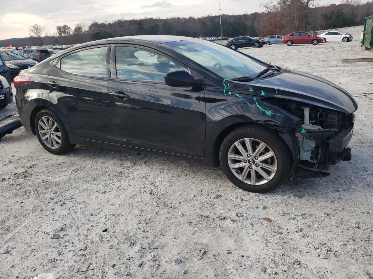 Lot #3029653070 2014 HYUNDAI ELANTRA SE