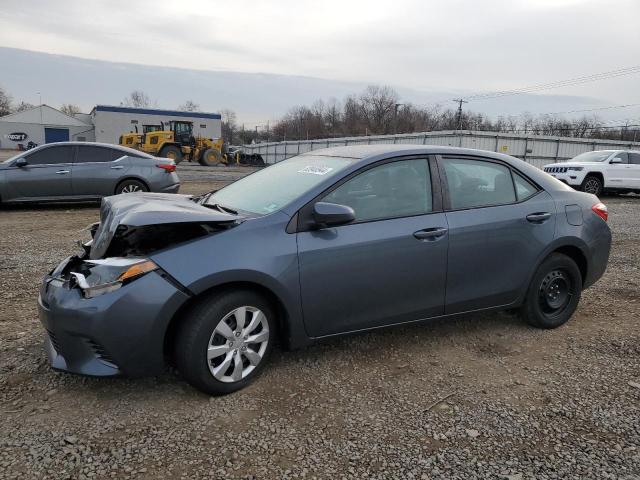 TOYOTA COROLLA L 2016 gray  gas 2T1BURHEXGC600333 photo #1