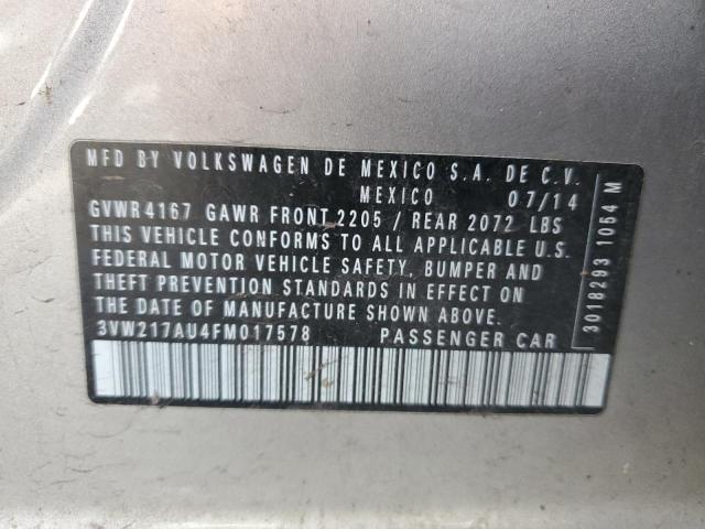 2015 VOLKSWAGEN GOLF - 3VW217AU4FM017578