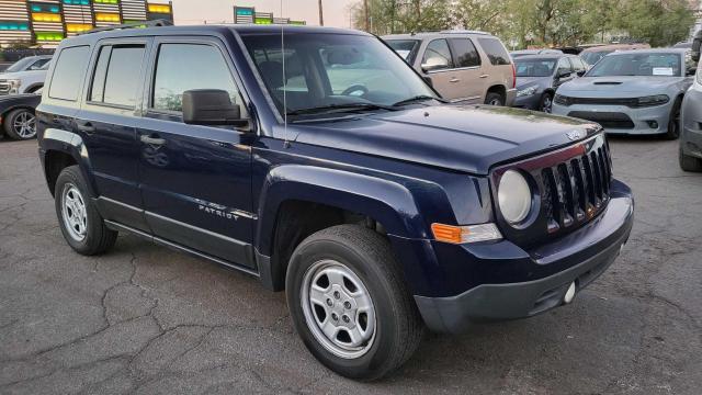 JEEP PATRIOT SP 2014 blue 4dr spor gas 1C4NJPBBXED917036 photo #1