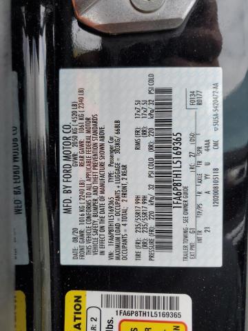 2020 FORD MUSTANG - 1FA6P8TH1L5169365