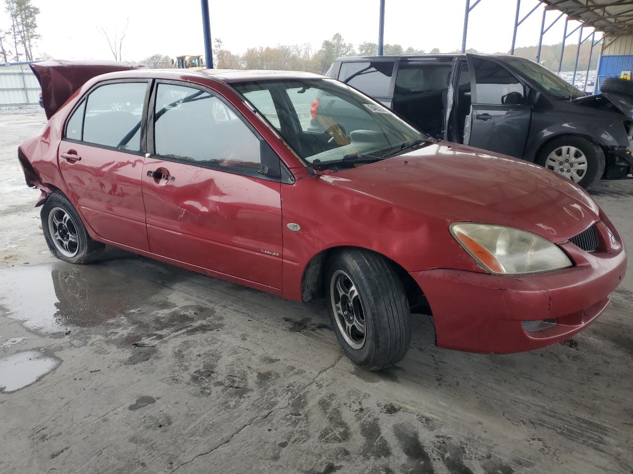 Lot #3028622919 2004 MITSUBISHI LANCER ES