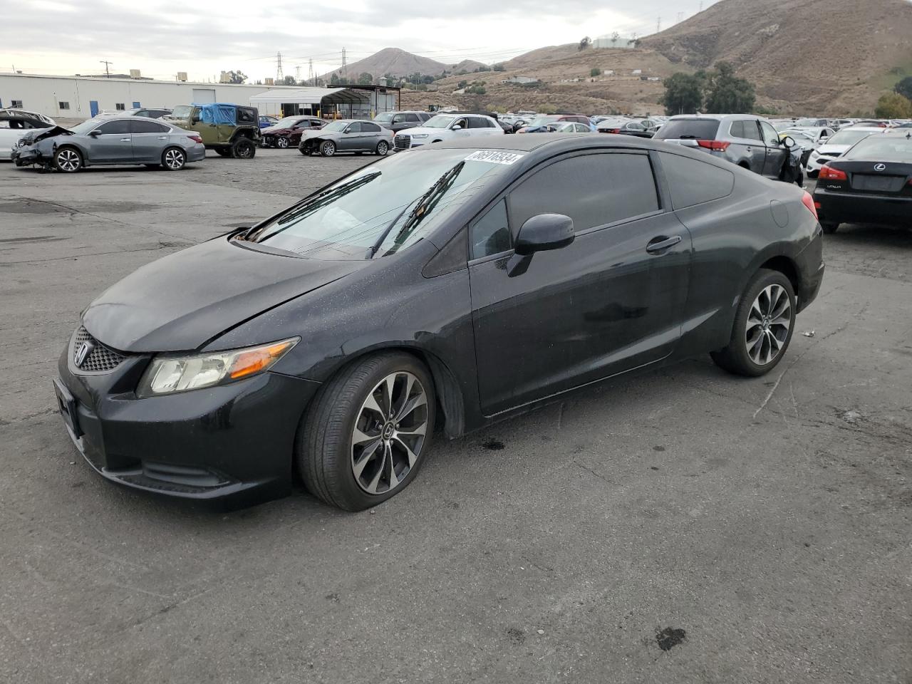 Lot #3044372752 2012 HONDA CIVIC LX