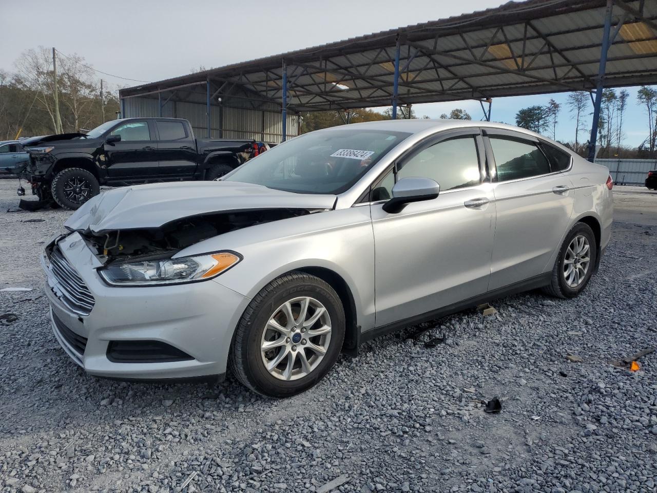 Lot #3033361856 2015 FORD FUSION S