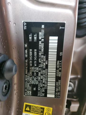 2018 TOYOTA HIGHLANDER - 5TDKZRFH9JS240050