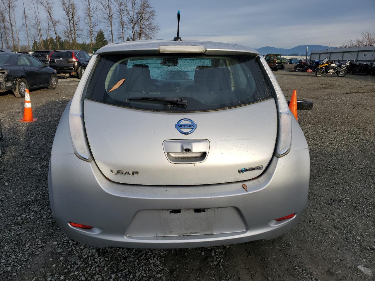 Lot #3033466102 2014 NISSAN LEAF S