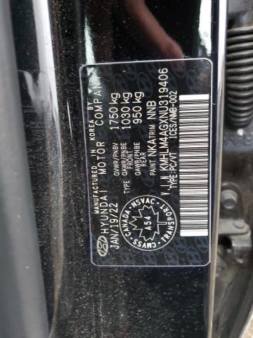 2022 HYUNDAI ELANTRA SE - KMHLM4AGXNU319406