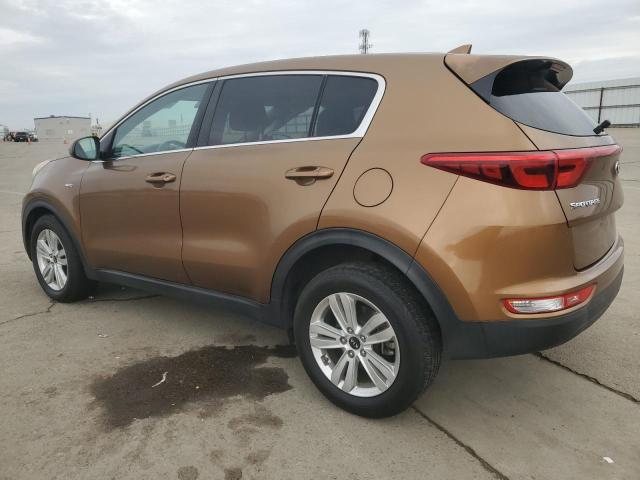 KIA SPORTAGE L 2017 brown  gas KNDPMCAC3H7115966 photo #3