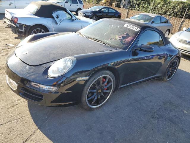 PORSCHE 911 CARRER 2008 black converti gas WP0CB29928S776084 photo #1