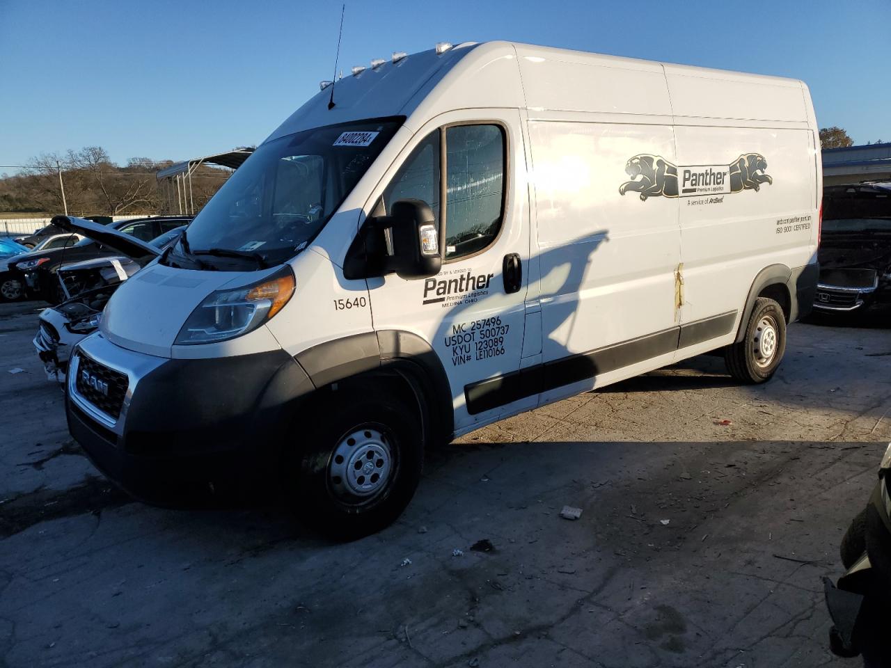 Lot #3033051993 2020 RAM PROMASTER