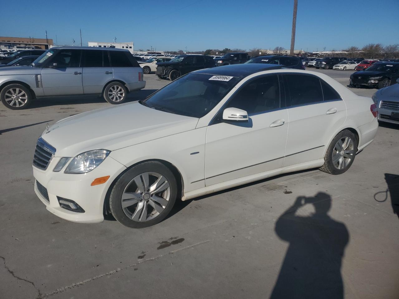 Lot #3034065837 2011 MERCEDES-BENZ E 350 BLUE