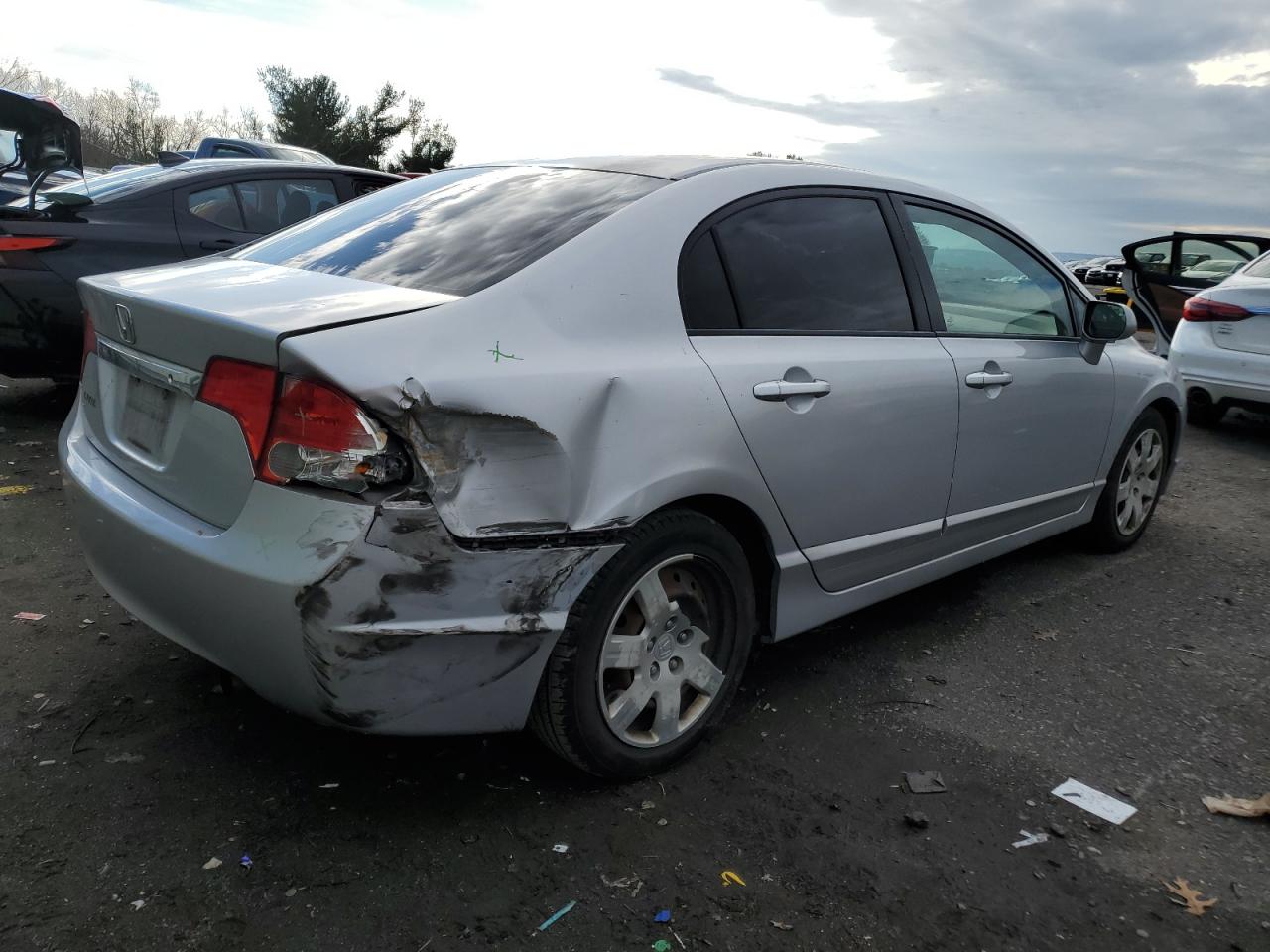 Lot #3029573118 2009 HONDA CIVIC LX