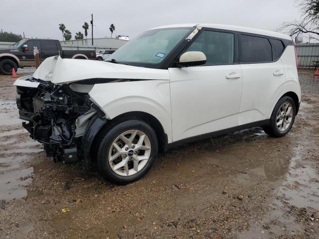 KIA SOUL LX 2022 white  gas KNDJ23AU6N7182545 photo #1