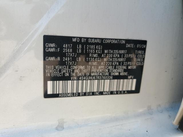 2024 SUBARU CROSSTREK - 4S4GUHU67R3760336