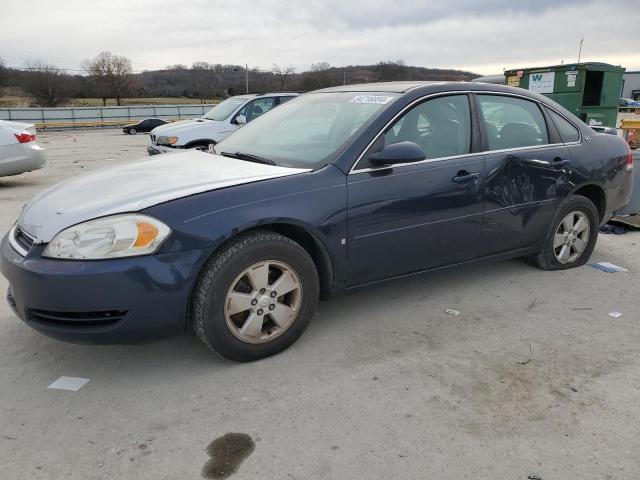 CHEVROLET IMPALA LT 2008 blue  flexible fuel 2G1WT58K989228318 photo #1