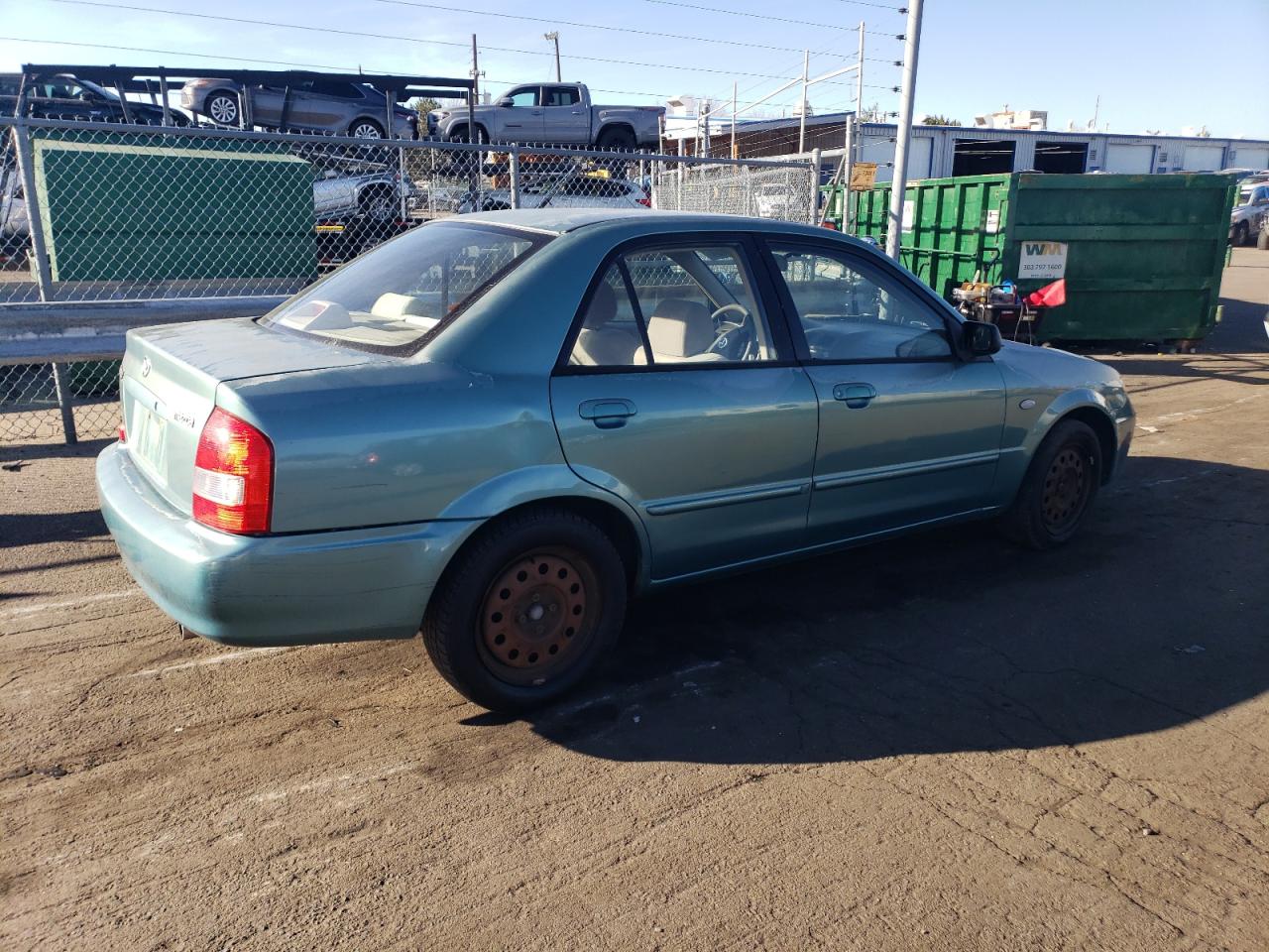 Lot #3024672603 2002 MAZDA PROTEGE DX