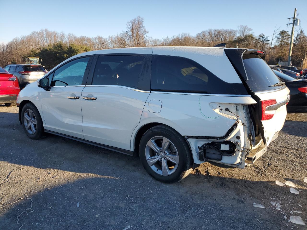 Lot #3033327818 2020 HONDA ODYSSEY EX