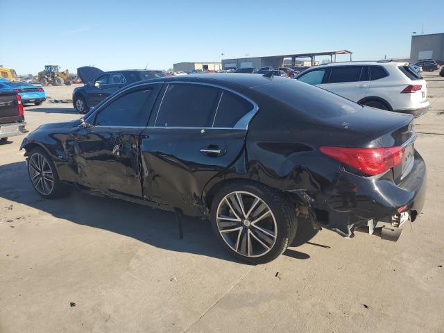 INFINITI Q50 BASE 2015 black  gas JN1BV7AP3FM332078 photo #3