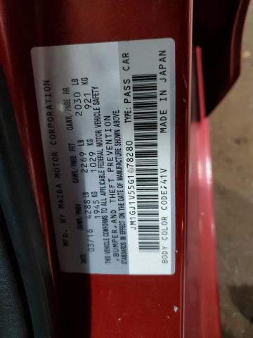 2016 MAZDA 6 TOURING - JM1GJ1V55G1478280