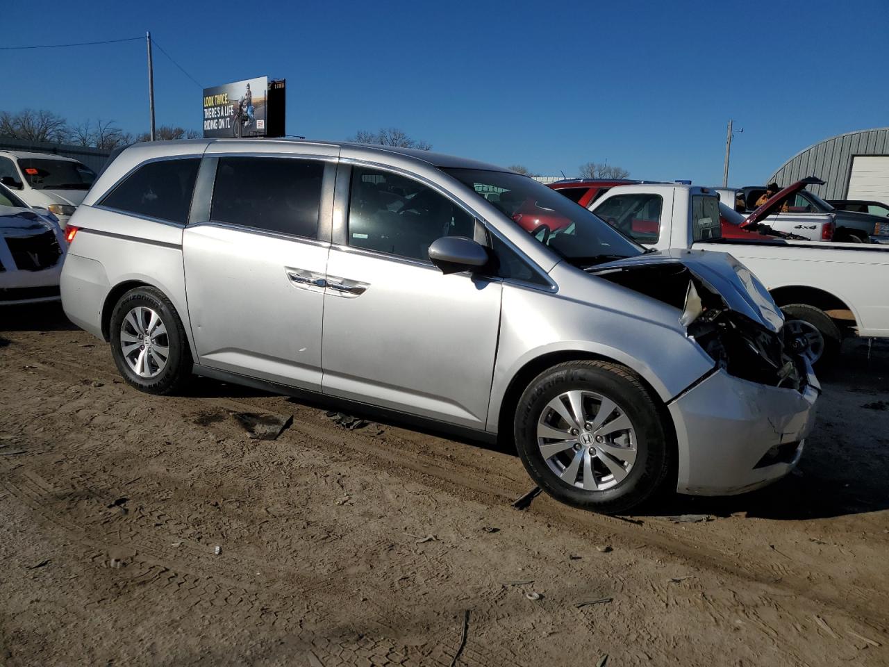 Lot #3037200490 2015 HONDA ODYSSEY EX