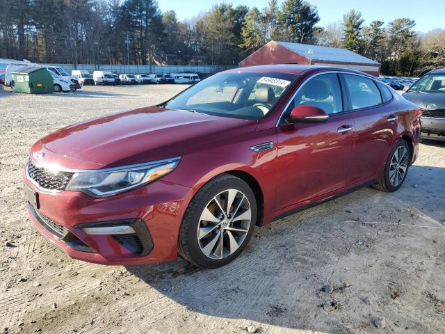 KIA OPTIMA LX 2019 red  gas 5XXGT4L35KG298632 photo #1