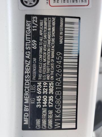 2024 MERCEDES-BENZ S 63 E PER - W1K6G8CB1RA269459