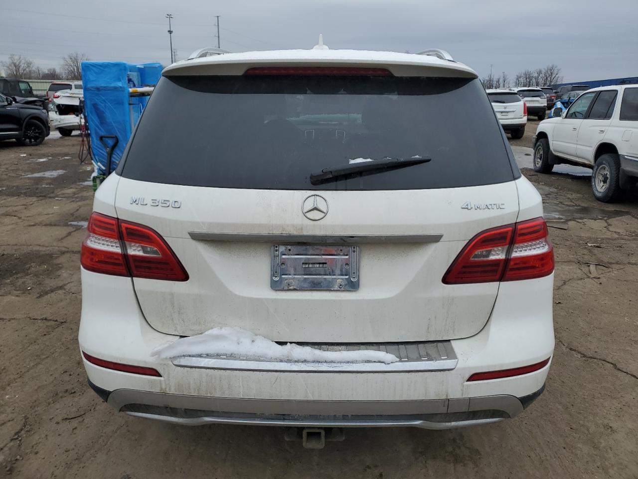 Lot #3034318110 2015 MERCEDES-BENZ ML 350 4MA