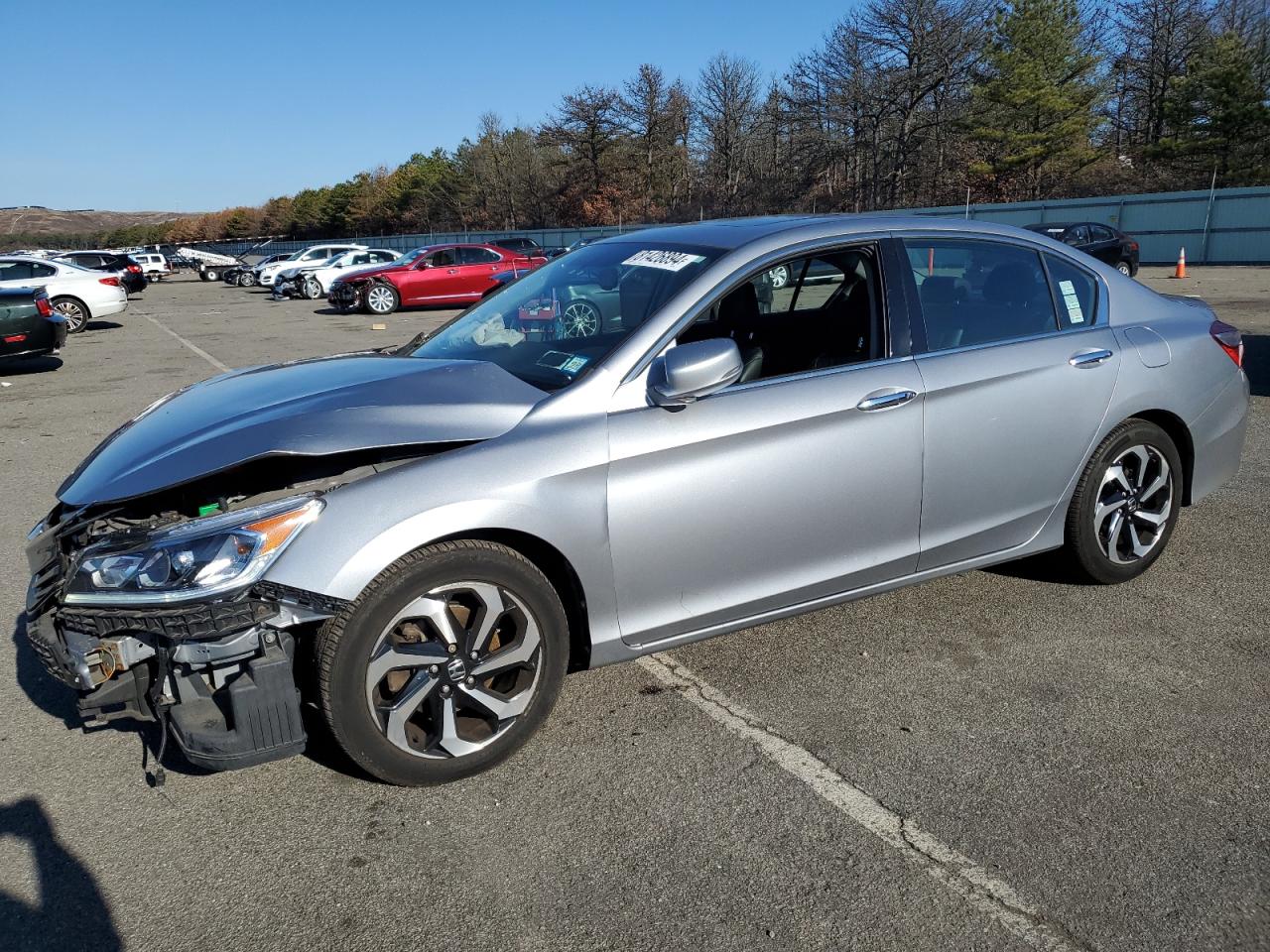 Lot #3034284110 2016 HONDA ACCORD EXL