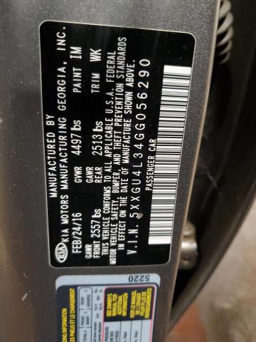 2016 KIA OPTIMA EX - 5XXGU4L34GG056290