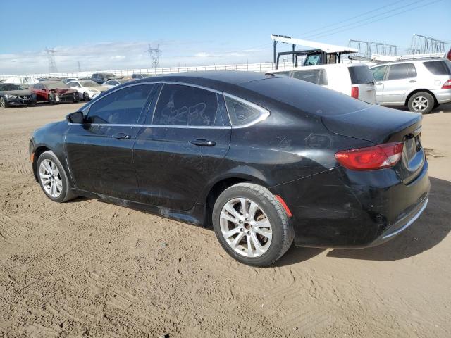 CHRYSLER 200 LIMITE 2015 black  gas 1C3CCCAB3FN681731 photo #3