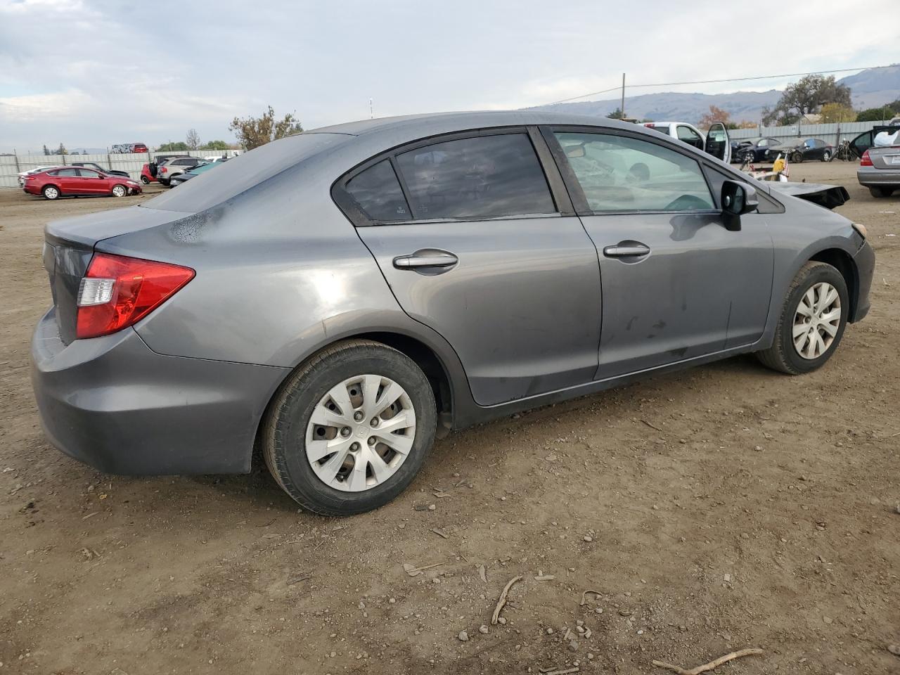 Lot #3030387516 2012 HONDA CIVIC LX