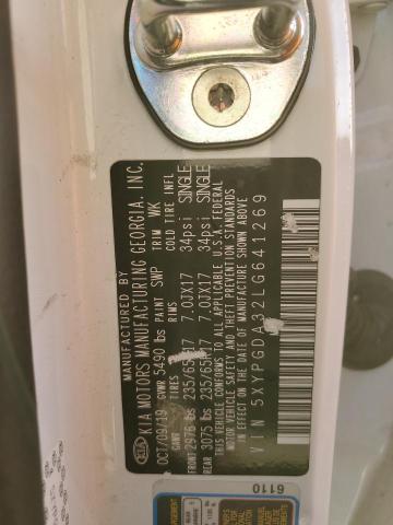 2020 KIA SORENTO L - 5XYPGDA32LG641269