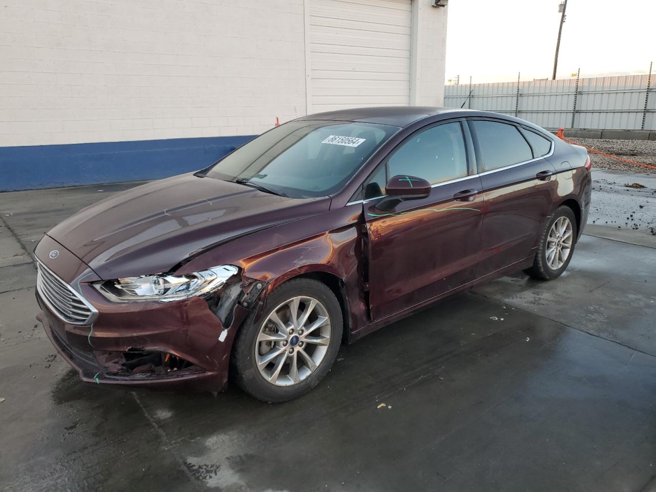 3FA6P0H76HR201345 FORD FUSION SE 2017