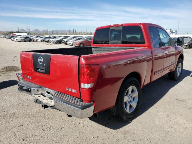 NISSAN TITAN XE 2006 red  gas 1N6AA06A46N556693 photo #4