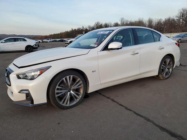 INFINITI Q50 PURE 2020 white  gas JN1EV7AR4LM256106 photo #1