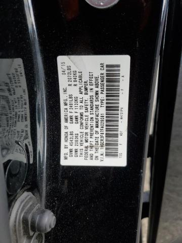 2015 HONDA ACCORD EXL - 1HGCR3F87FA029081