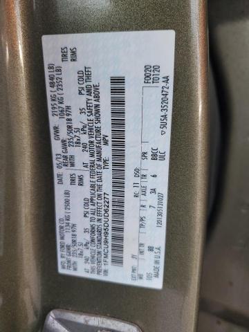 VIN 1FMCU9H95DUD62277 2013 FORD ESCAPE no.12